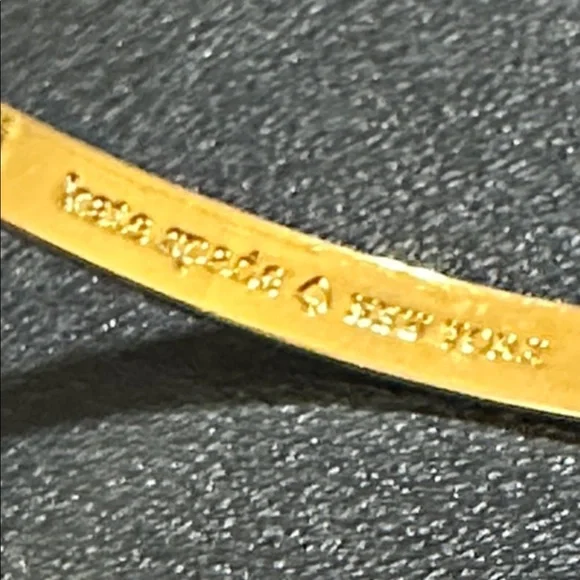 Kate Spade New York Heart Of Gold Bangle Bracelet - Picture 6 of 9